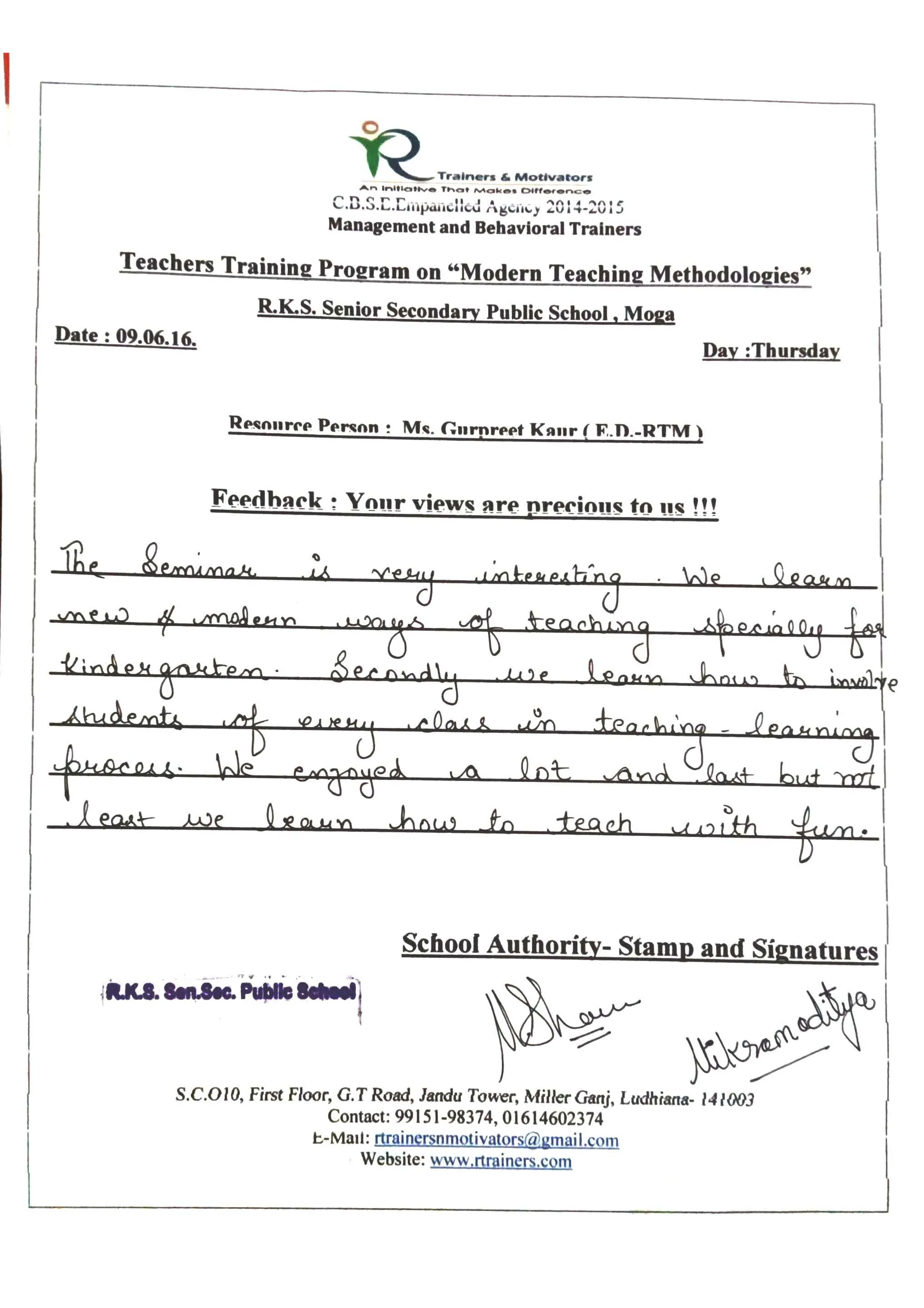 Scanned testimonial 10