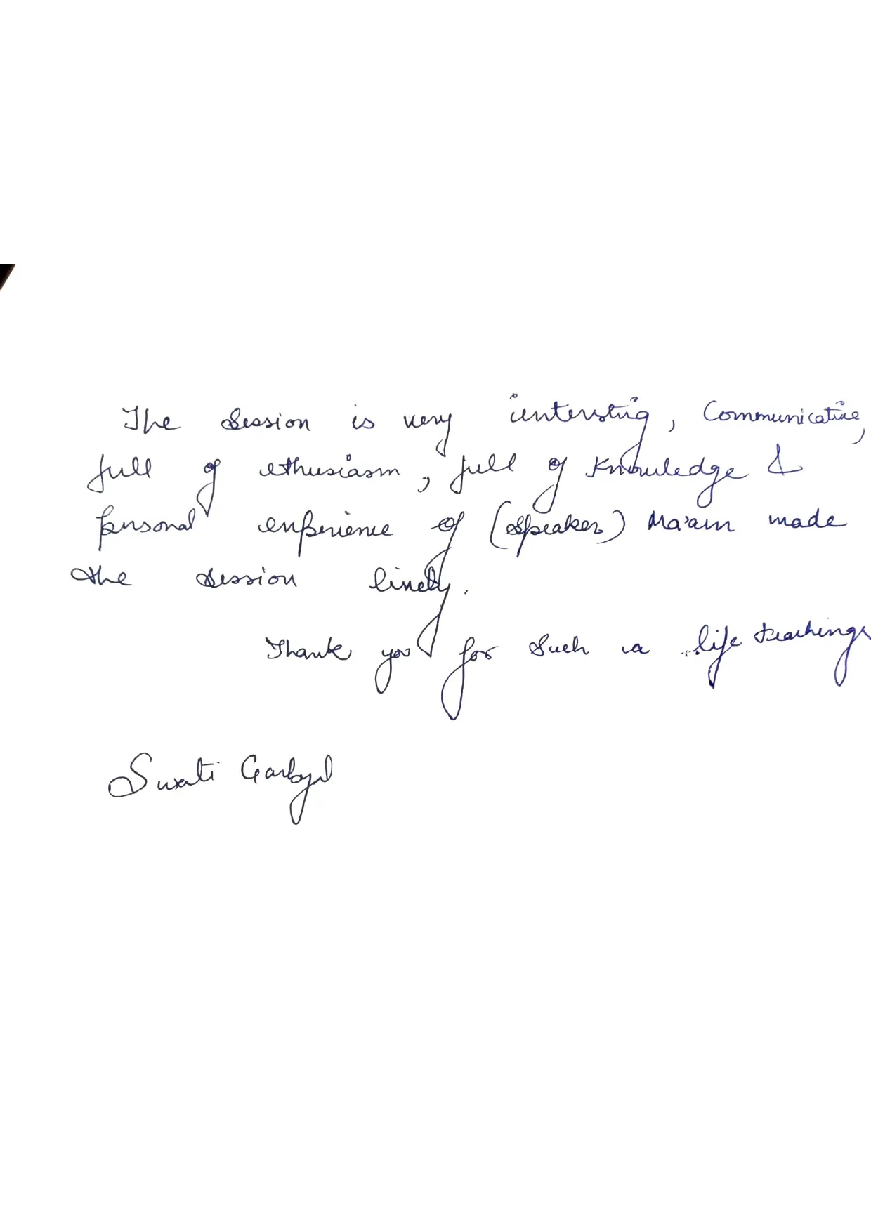 Scanned testimonial 28